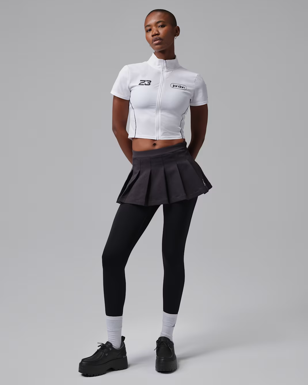 IQ4927-001 Nike Air Jordan 1 Brooklyn Low "Black" (Women's)