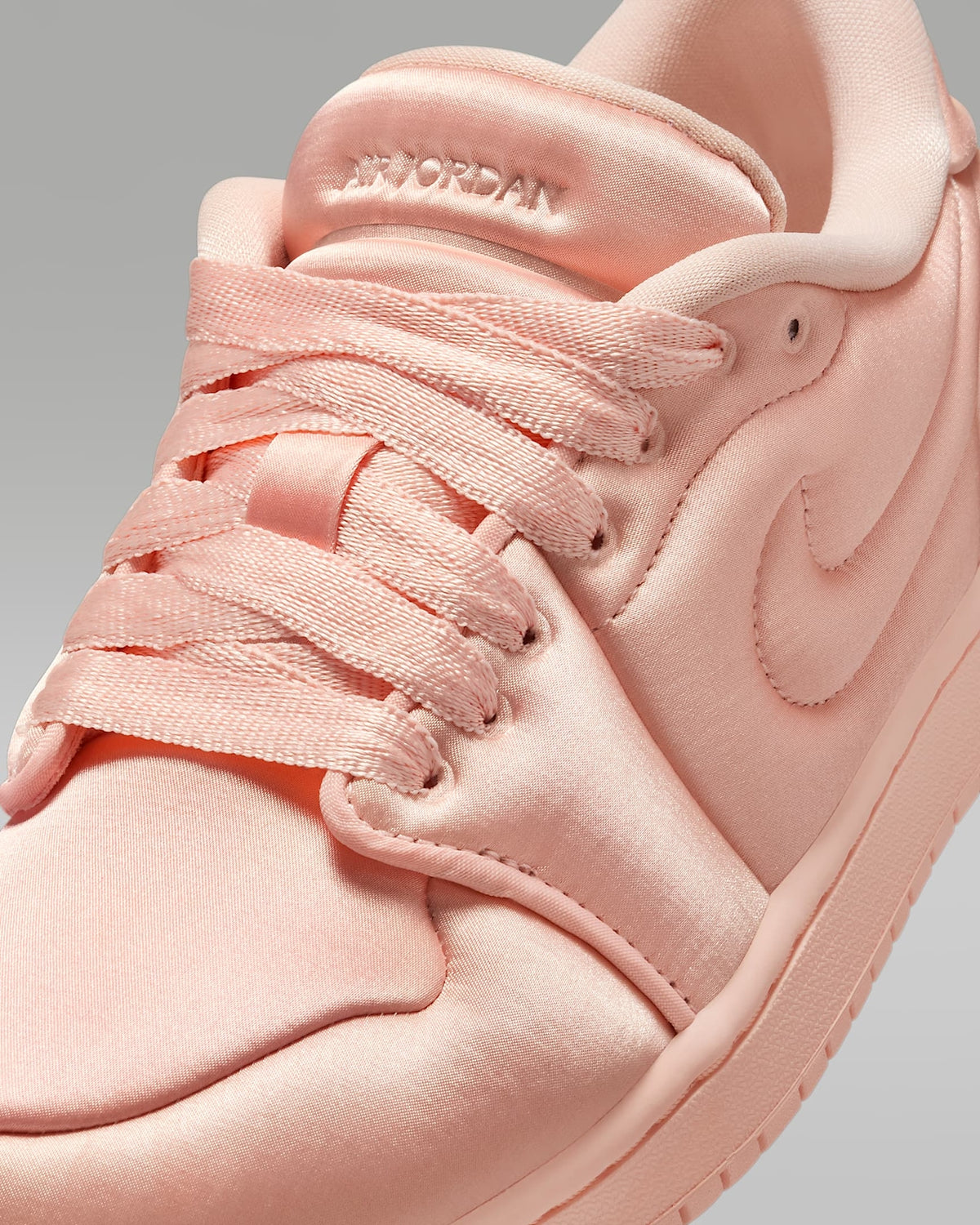 HF3969-600 Nike Women's Air Jordan 1 Low Method of Make Satin Pink (Women's)