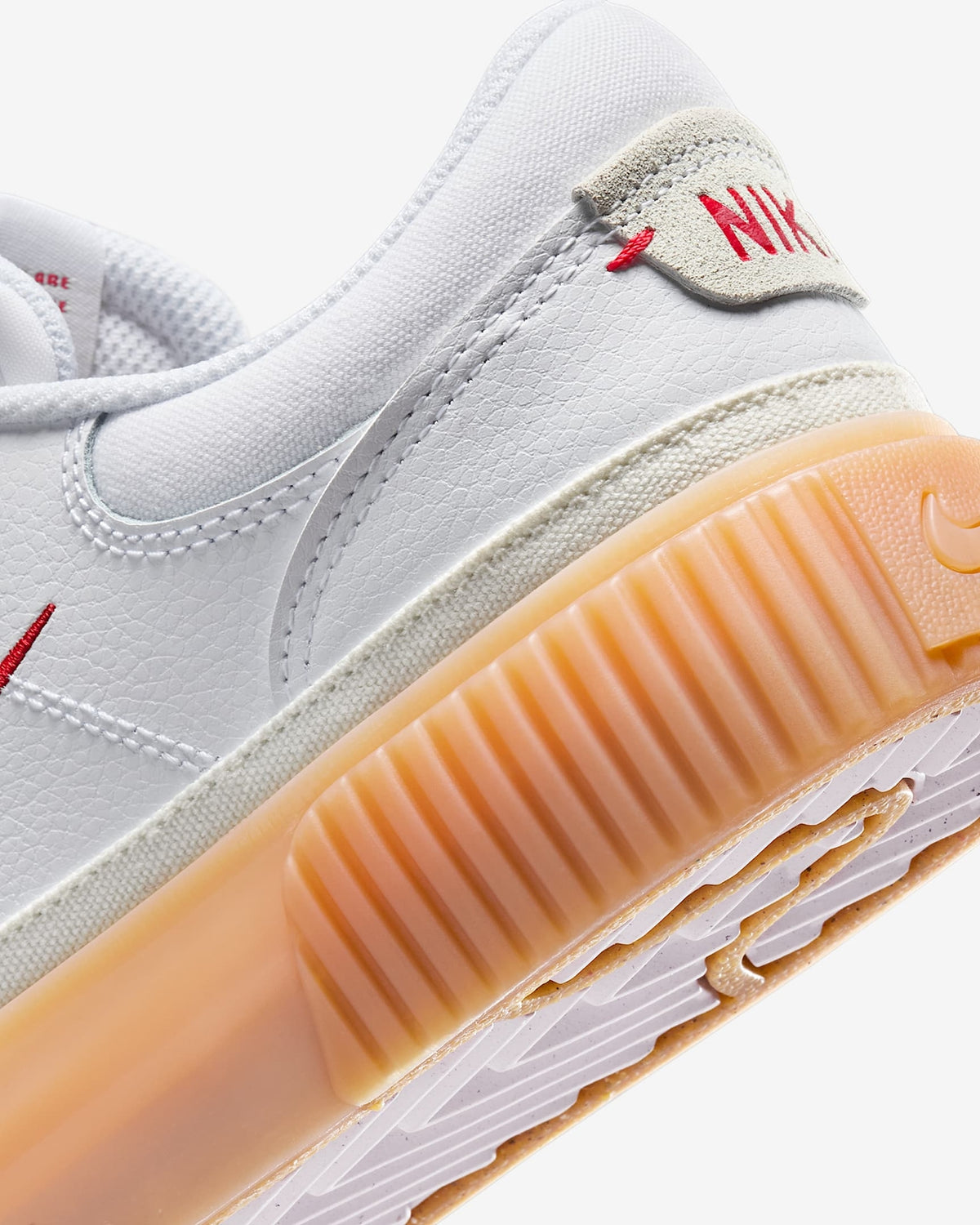 FV5526-103 Nike Court Legacy Lift White Gum Yellow Sail University Red (Women's)