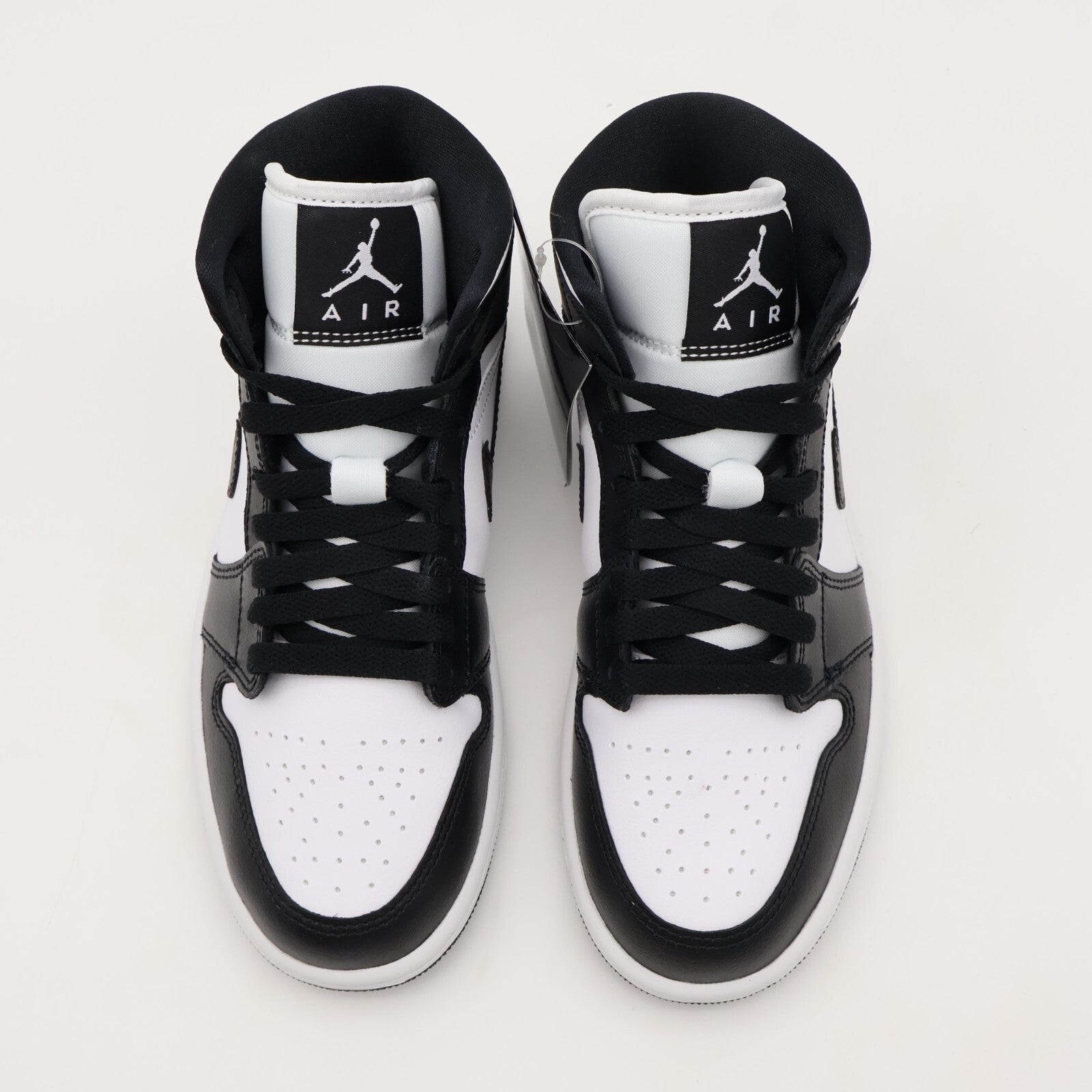 DV0991-101 Nike Air Jordan 1 Mid Black White Panda (Women's)