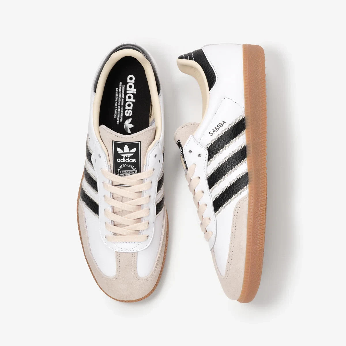 KK2275 adidas Samba OG "Footwear White/Core Black" (Men's)