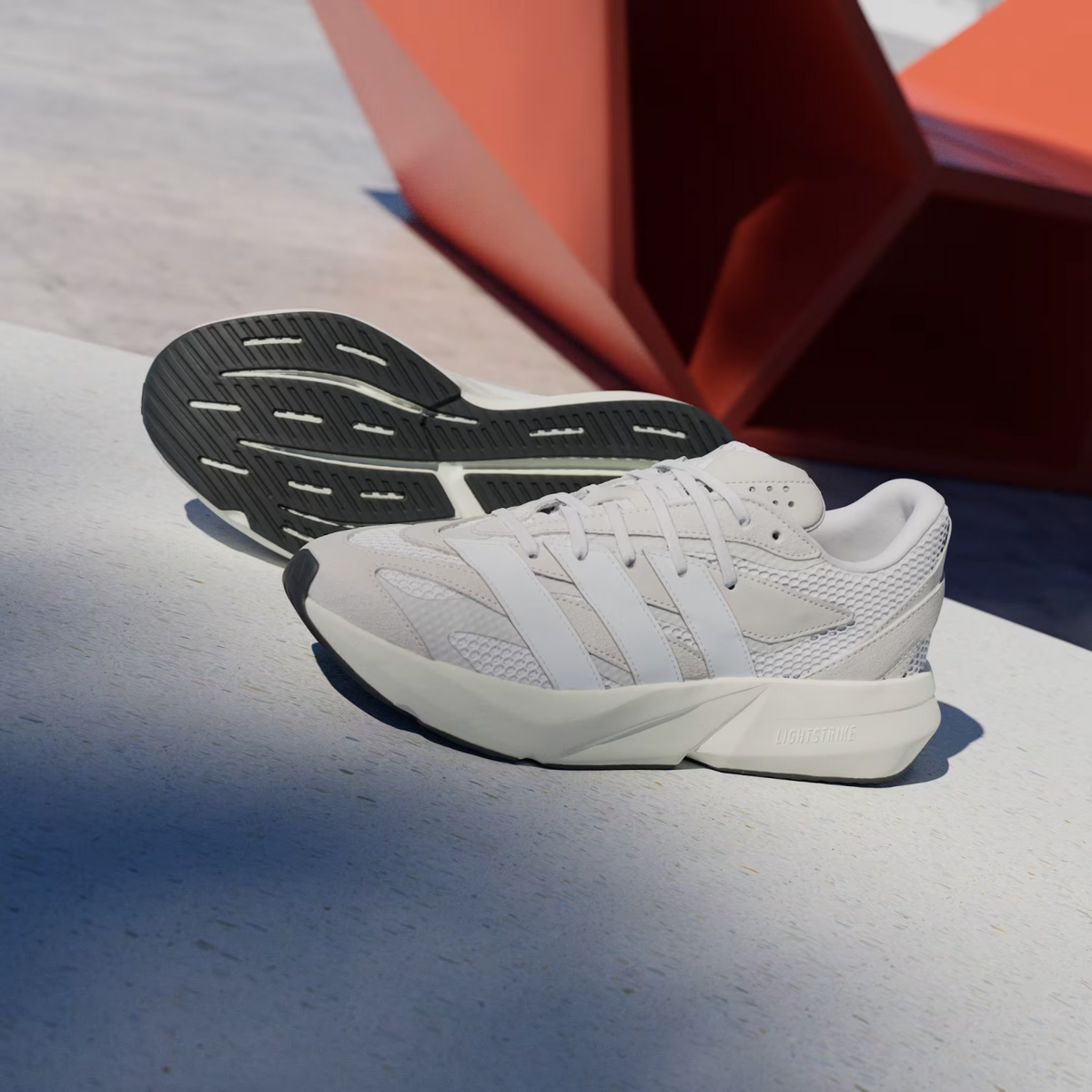 JH6942 adidas Lightblaze Crystal White/Cloud White/Grey One (Men's)