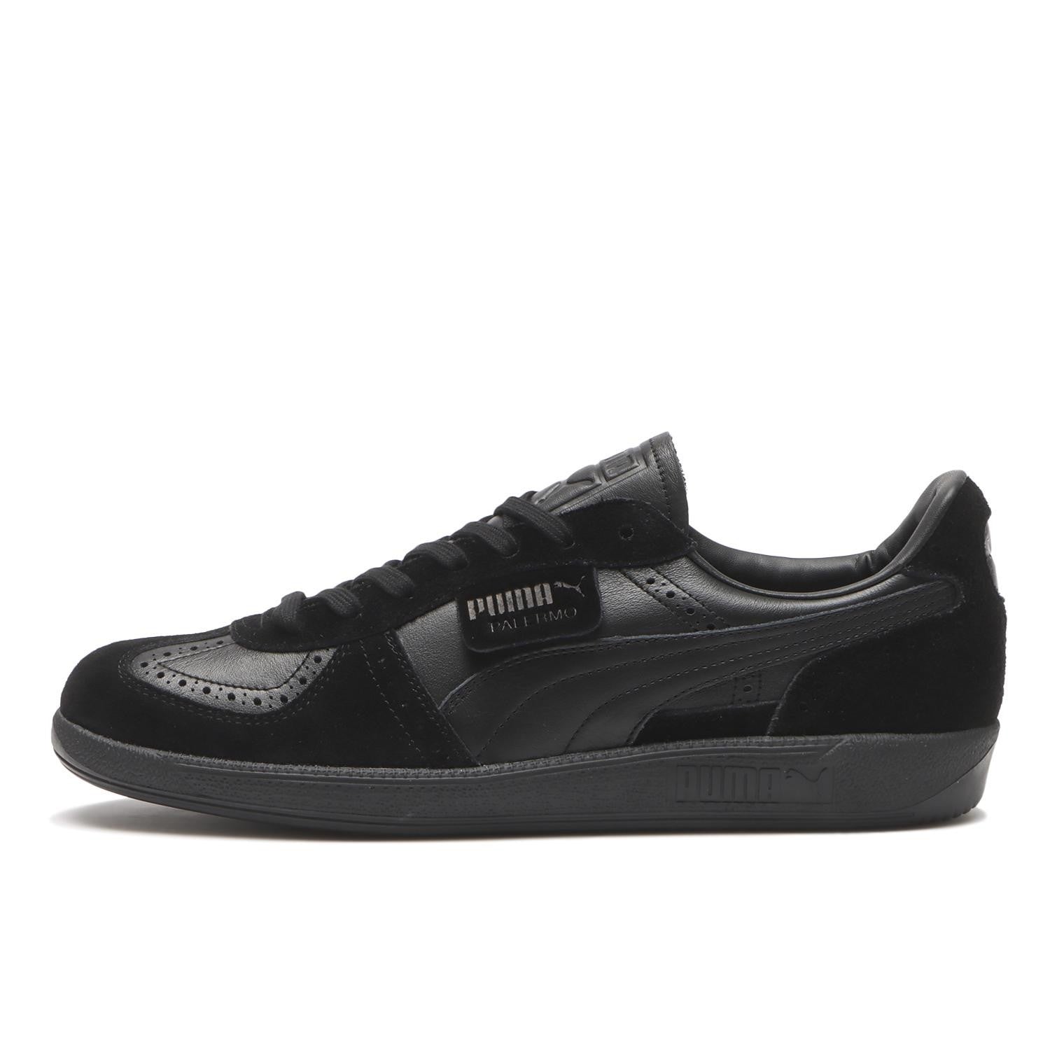405435-01 Puma Palermo Leather MIJ Premium Dress Puma Black Puma Black (Men's)