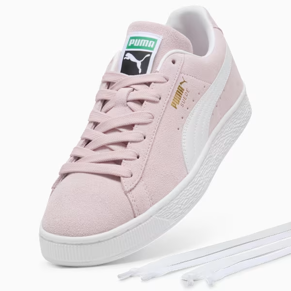 399781-44 Puma Suede Classic "Misty Pink/PUMA White" (Men's)