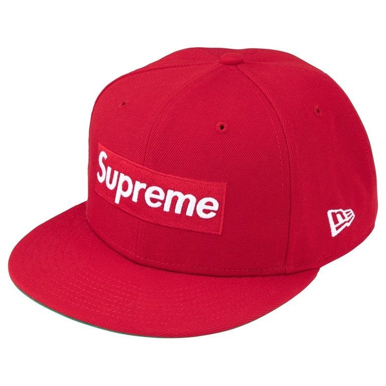 Supreme x FDNY Box Logo New Era Red