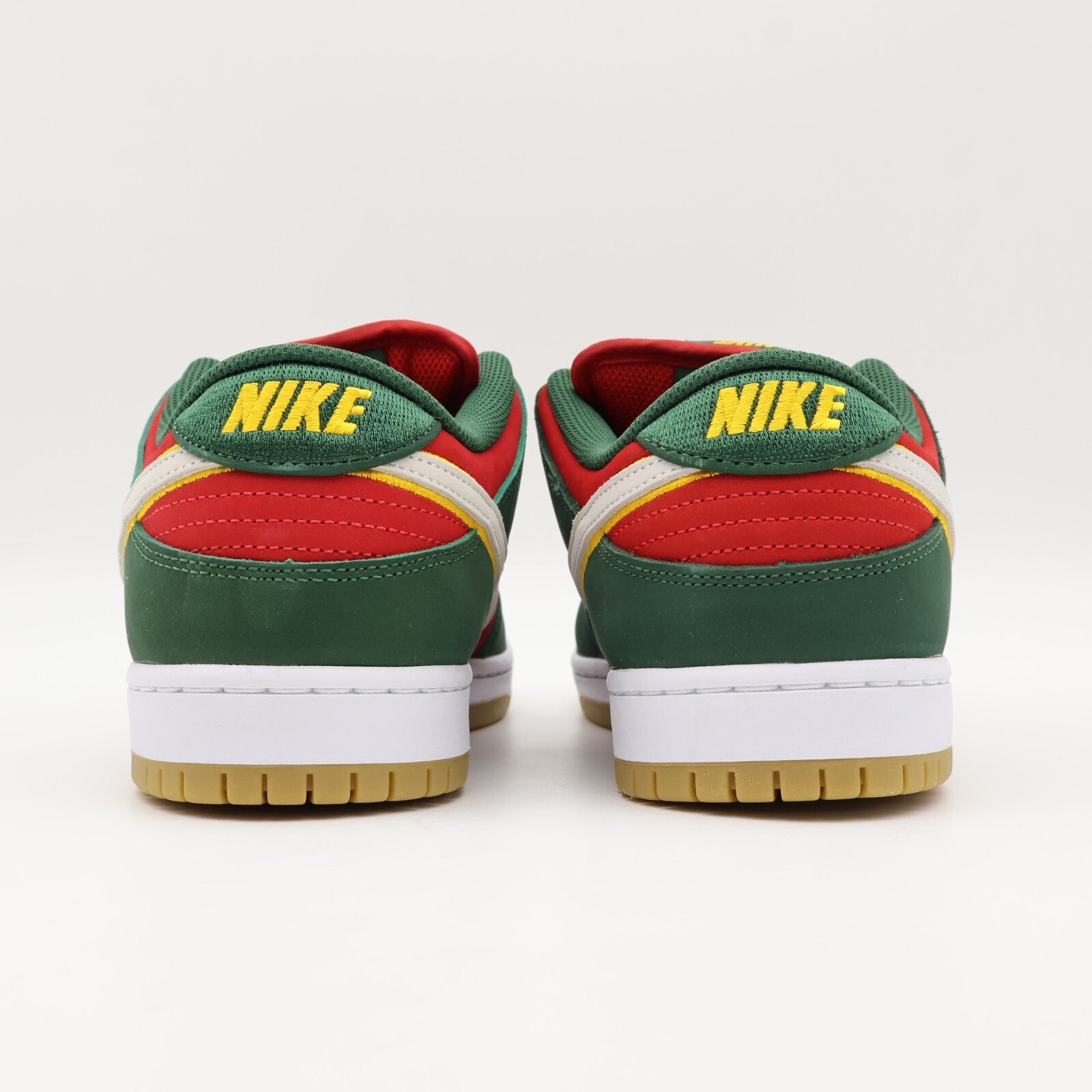 FZ1287-300 Nike SB Dunk Low PRM Seattle Supersonics Fir and Fire Red (Men's)