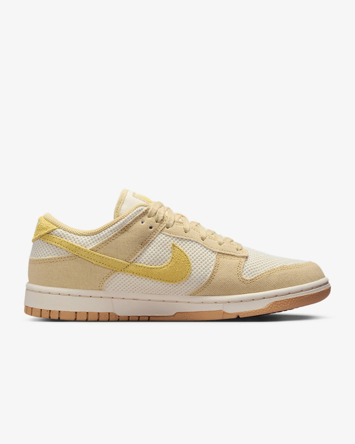 HJ5864-700 Nike Dunk Low Next Nature Team Gold Pale Ivory Gum Yellow (Women's)