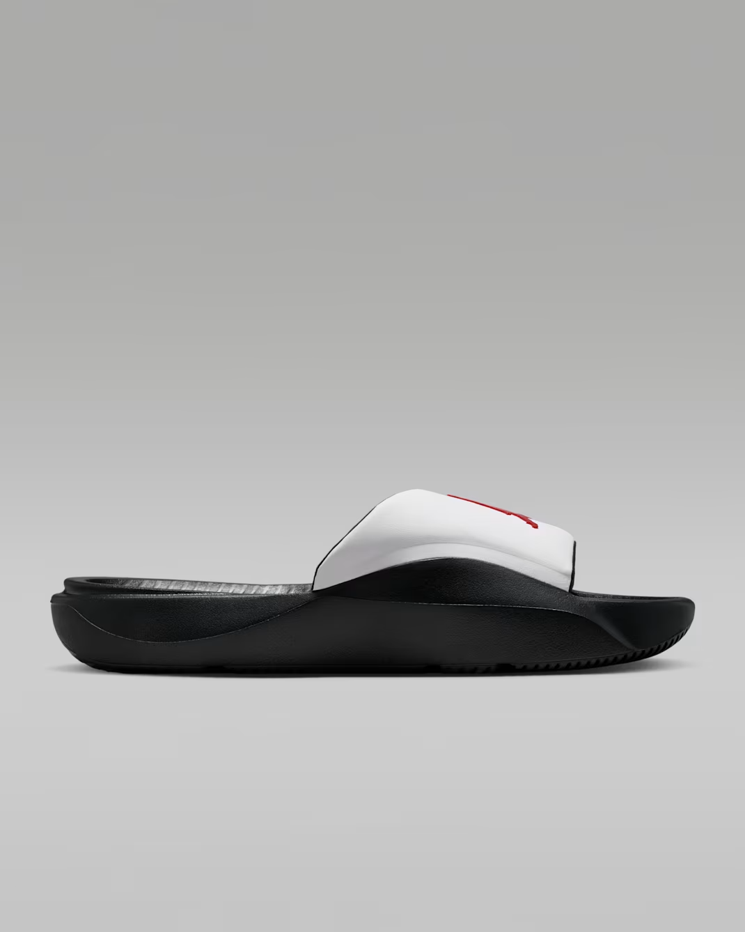 HF3263-101 Nike Jordan Franchise Slide White/Black/Gym Red (Men's)
