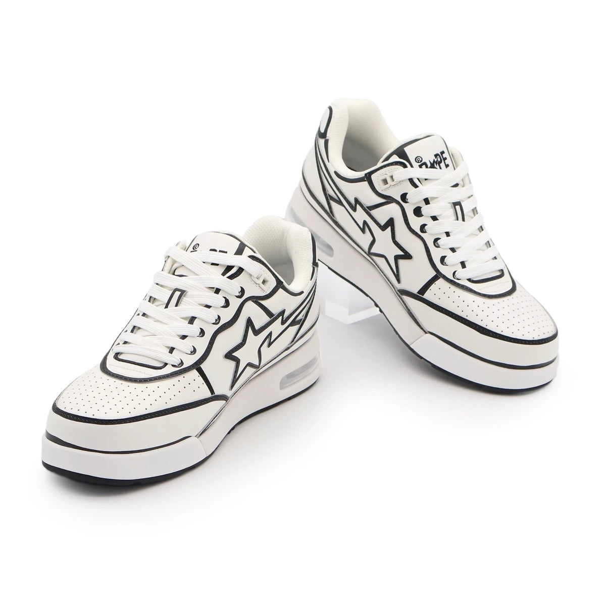001FWJ731918C Joshua Vides A BATHING APE ROADSTA White (Men's)