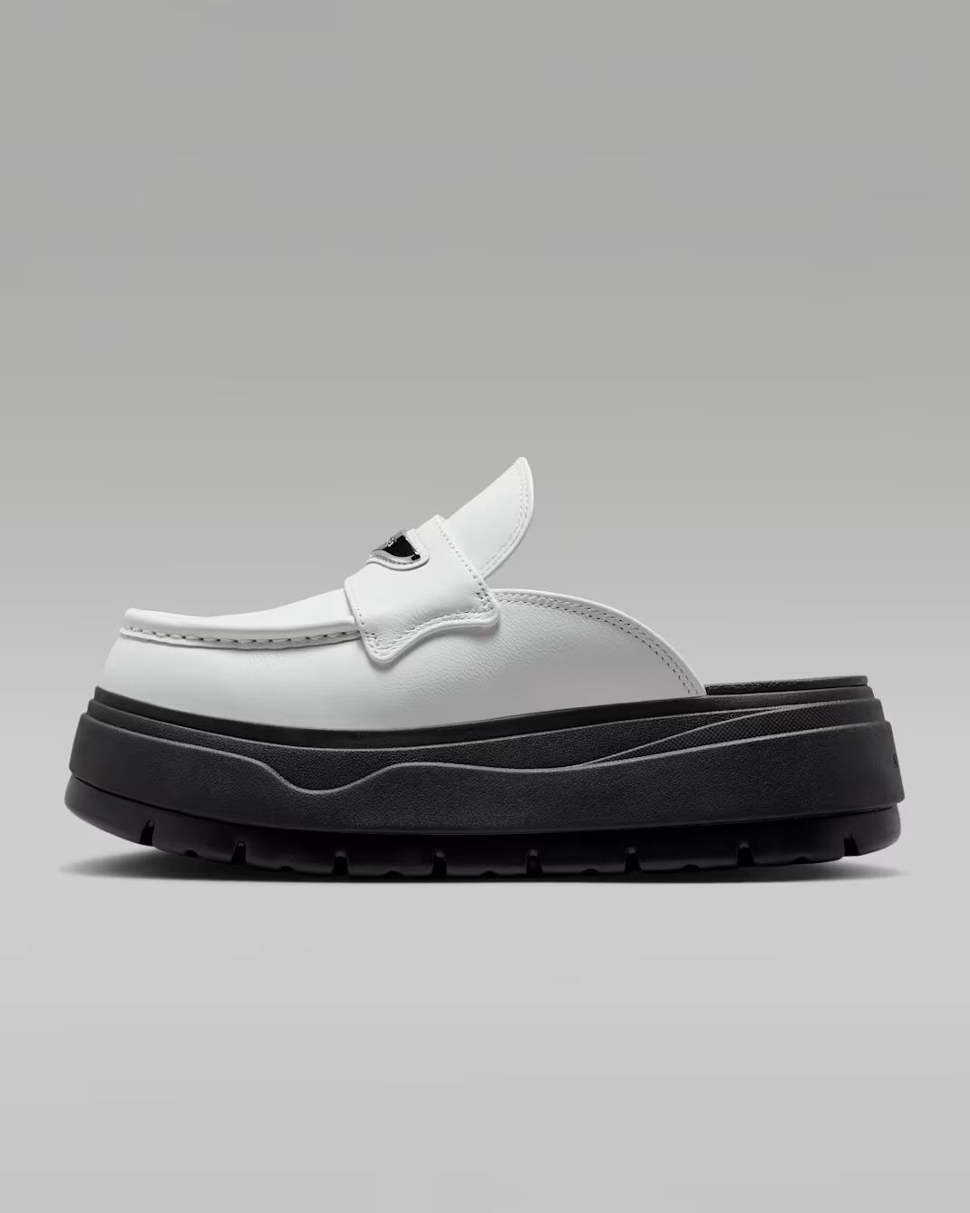 HJ4292-100 Nike Air Jordan Mule Summit White Black Metallic Silver (Women's)