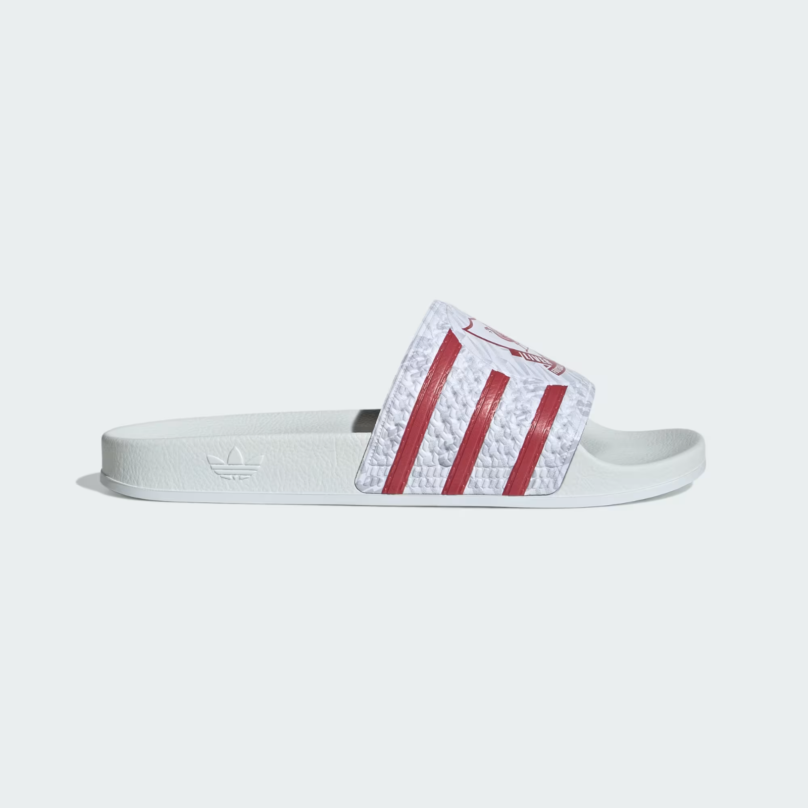 KH7147 Liverpool FC adidas Adilette Slide Footwear White/Strawberry Red (Men's)