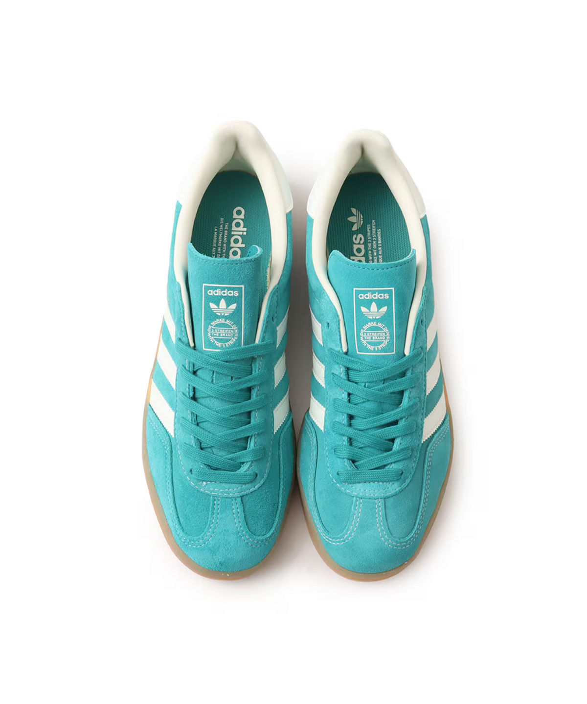 JQ8391 adidas GAZELLE INDOOR PURTEA OWHITE GOLDMT (Men's)