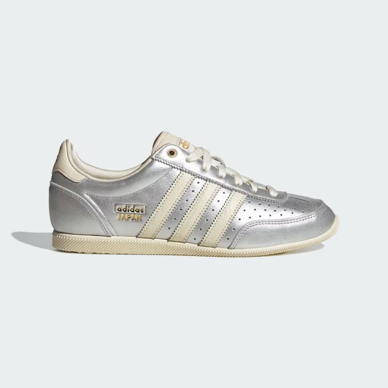 KI8494 Adidas Japan "Silver Metallic/Cream White/Gold Metallic" (Women's)