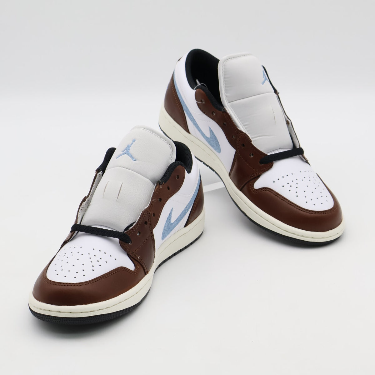 FQ7832-142 Nike Air Jordan 1 Low SE White Black Sail Blue Grey (Men's)
