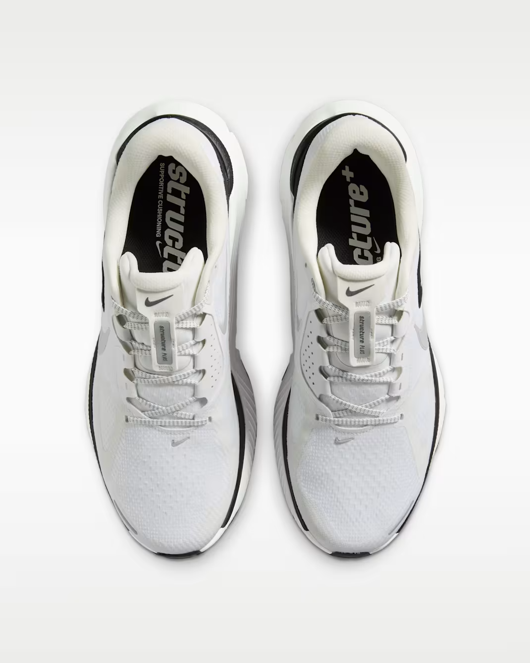II7192-100 Nike Structure Plus Summit White Black (Men's)