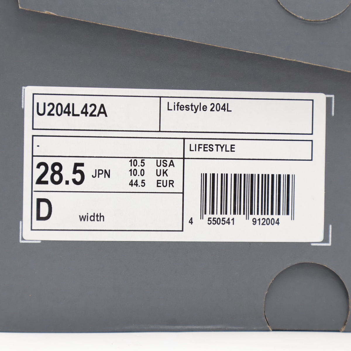 U204L42A New Balance 204L Slate Grey/Raincloud (Men's)