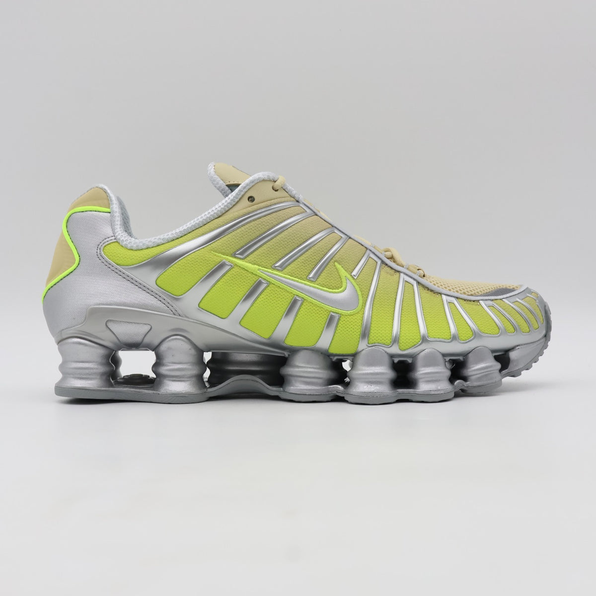 IH1336-700 Nike Shox TL Yellow Fade (Women's)