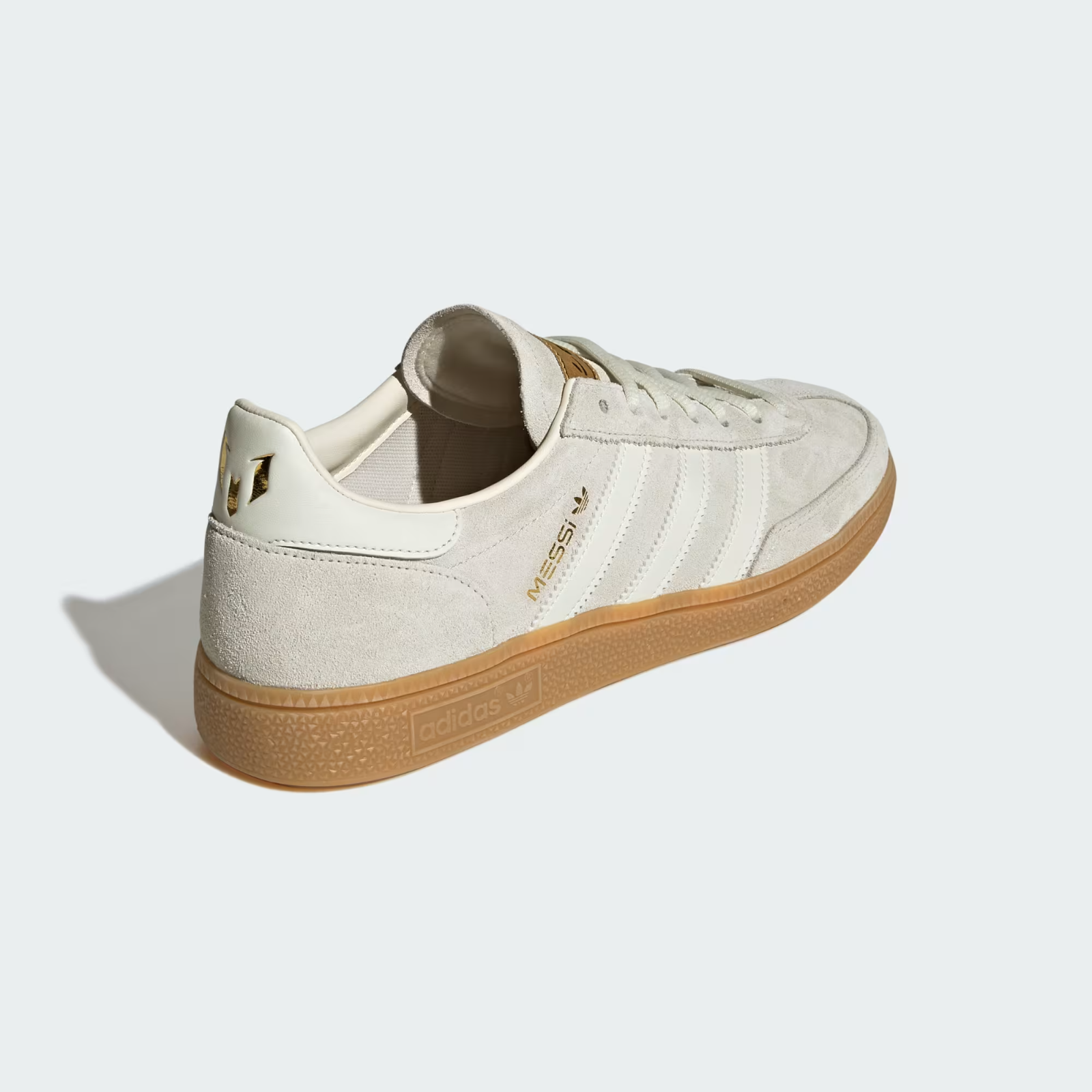 KI4549 Lionel Messi Ã adidas Handball Spezial "Ivory/Gold Metallic" (Men's)