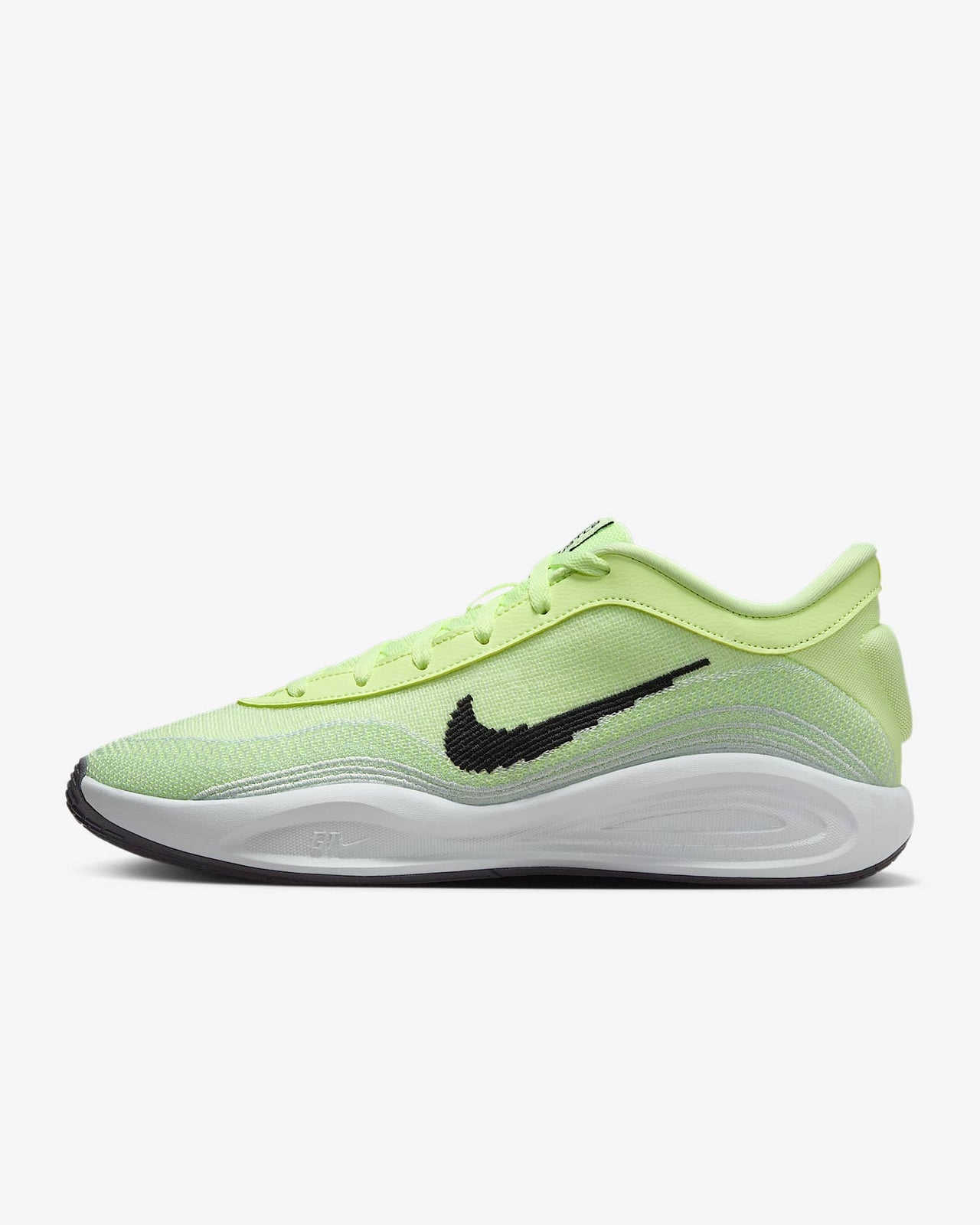 FJ7808-701 Nike G.T. Hustle Academy EP Basketball Shoe Barely Volt  (Men's)