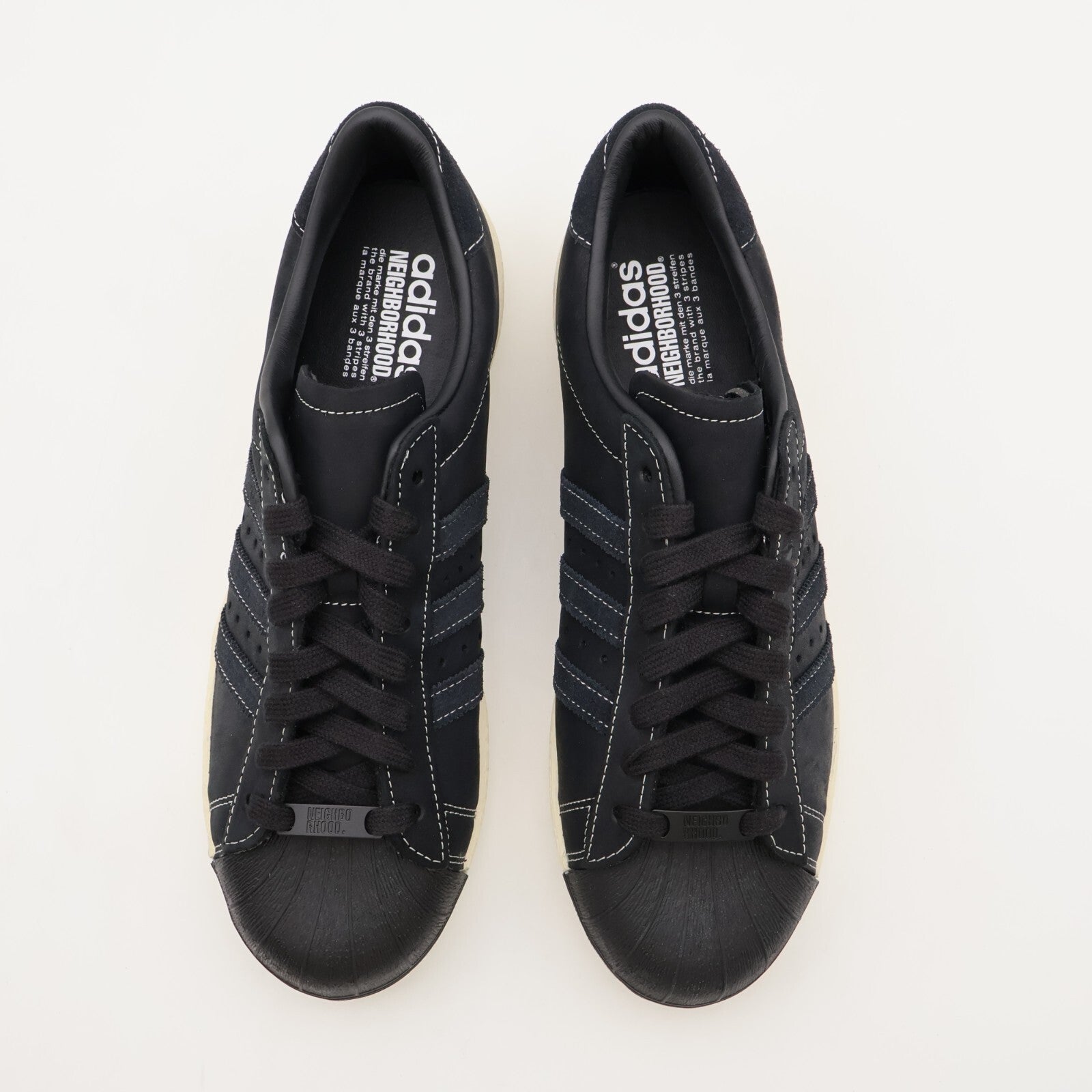 ID8650 NEIGHBORHOOD adidas Originals Superstar 2005 Core Black (Men's)