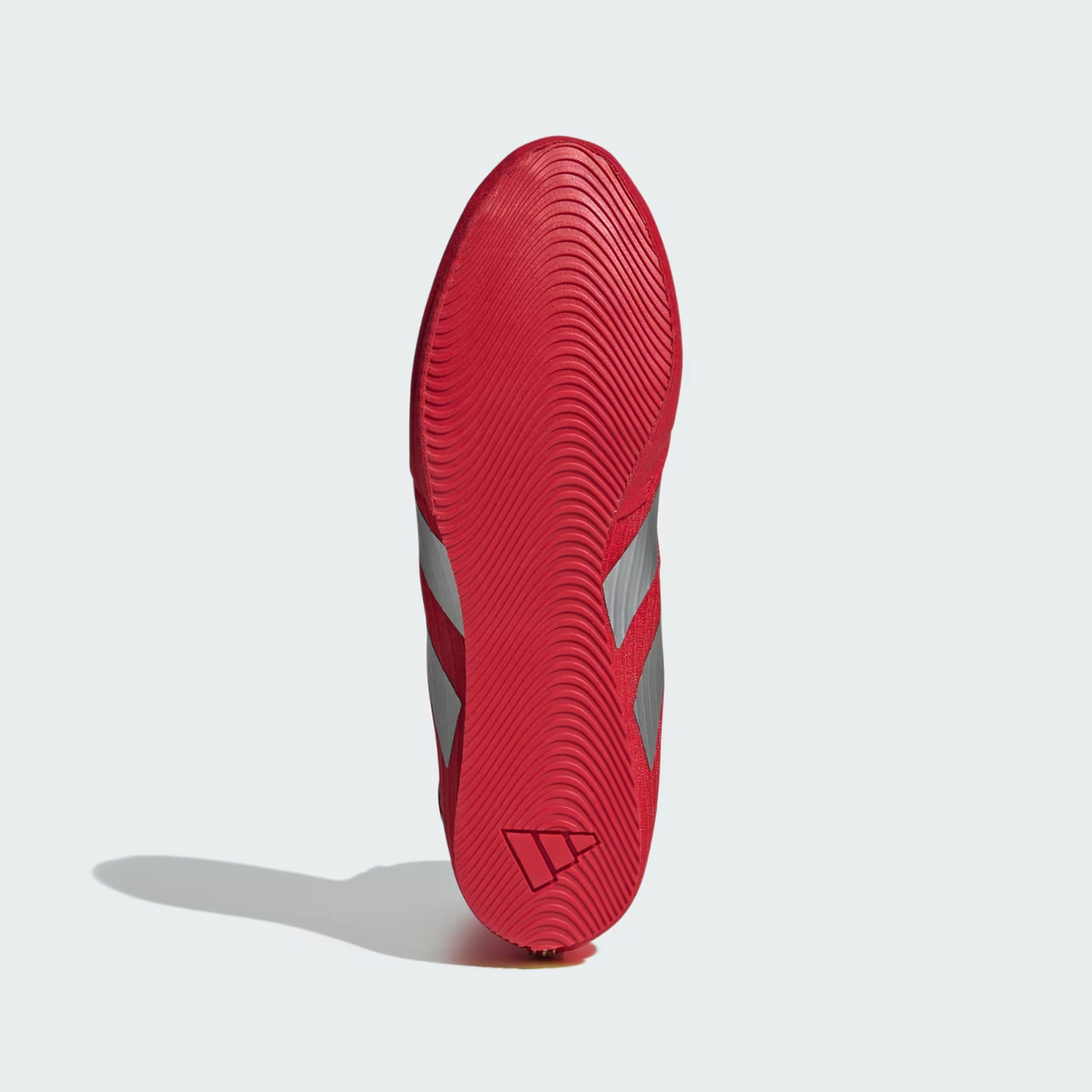 JP9846 adidas Box Hog 4 Better Scarlet Silver Metallic Lucid Lemon (Men's)