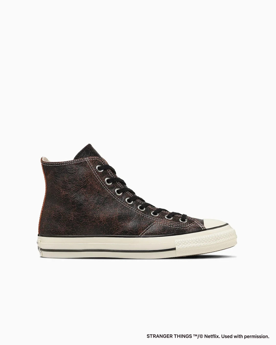 31317080 Stranger Things 5 Converse All Star Aged 87 UD Hi Black Red (Men's)