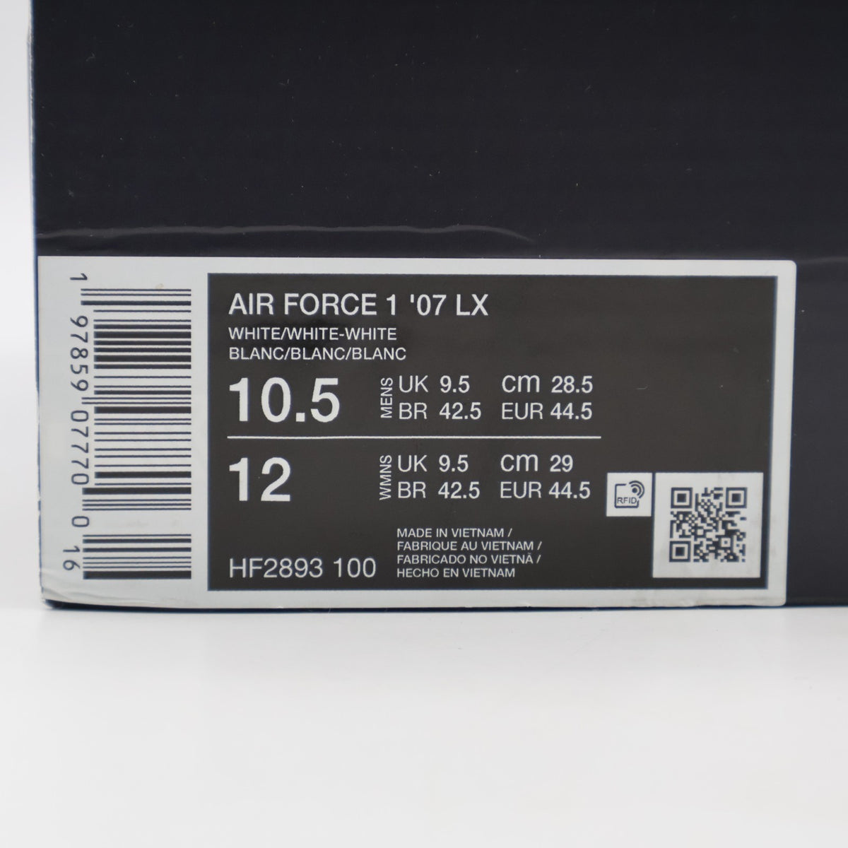 HF2893-100 Nike Air Force 1 '07 LX 3X Celebration (Men's)
