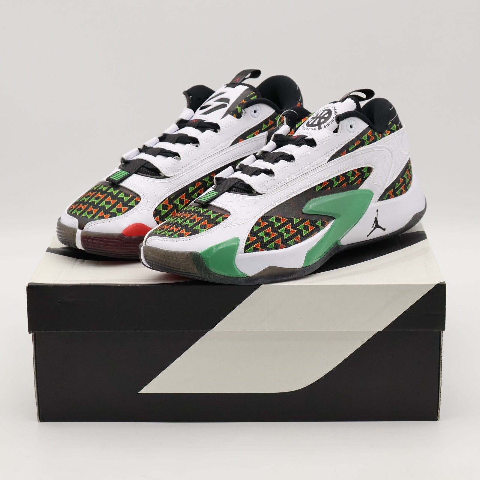 FQ1153-100 / FQ1154-100 Nike Jordan Luka 2 Quai 54 White University Red (Men's)