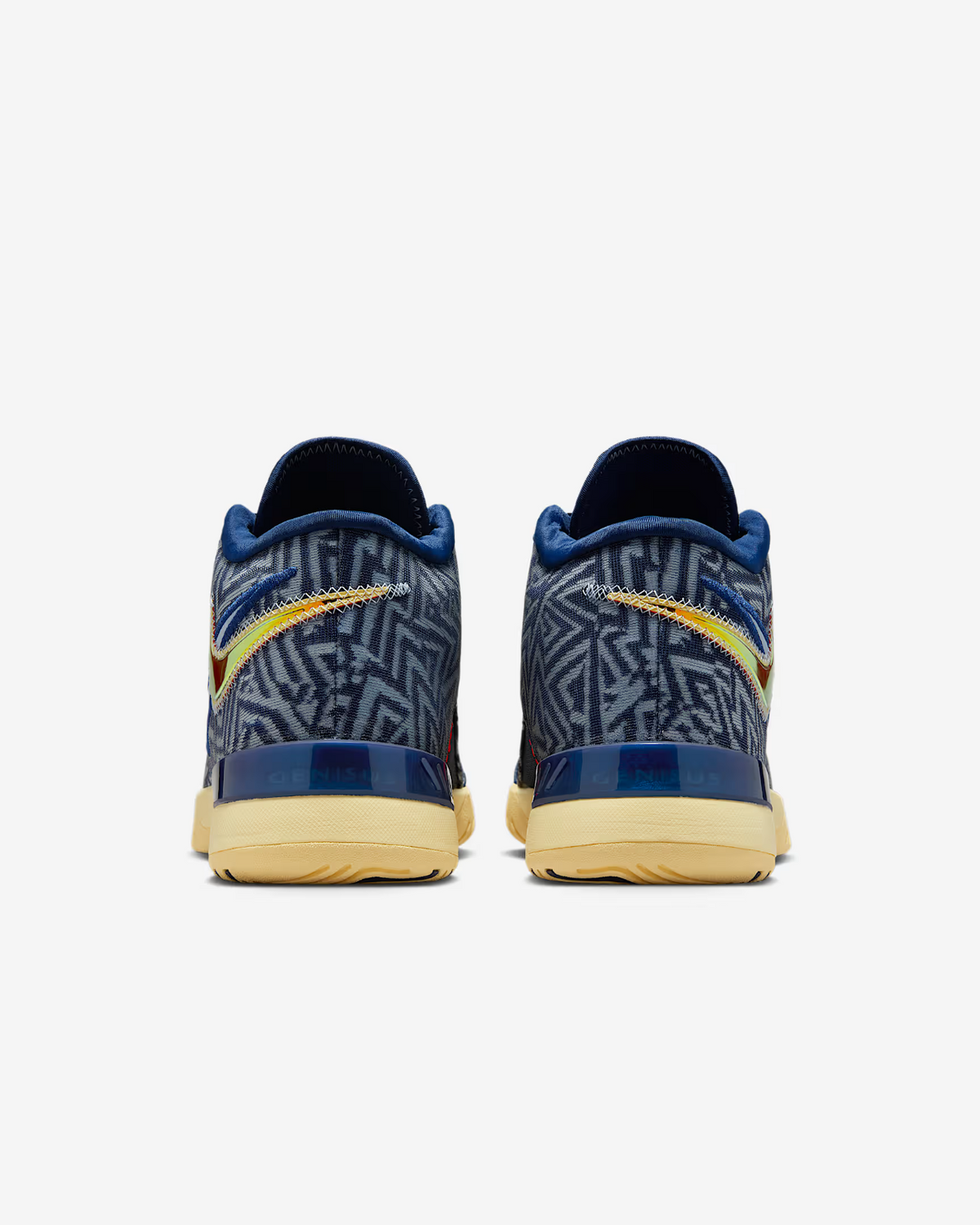 HF0711-401 Nike LeBron NXXT Genisus Midnight Navy Soft Yellow (Men's)
