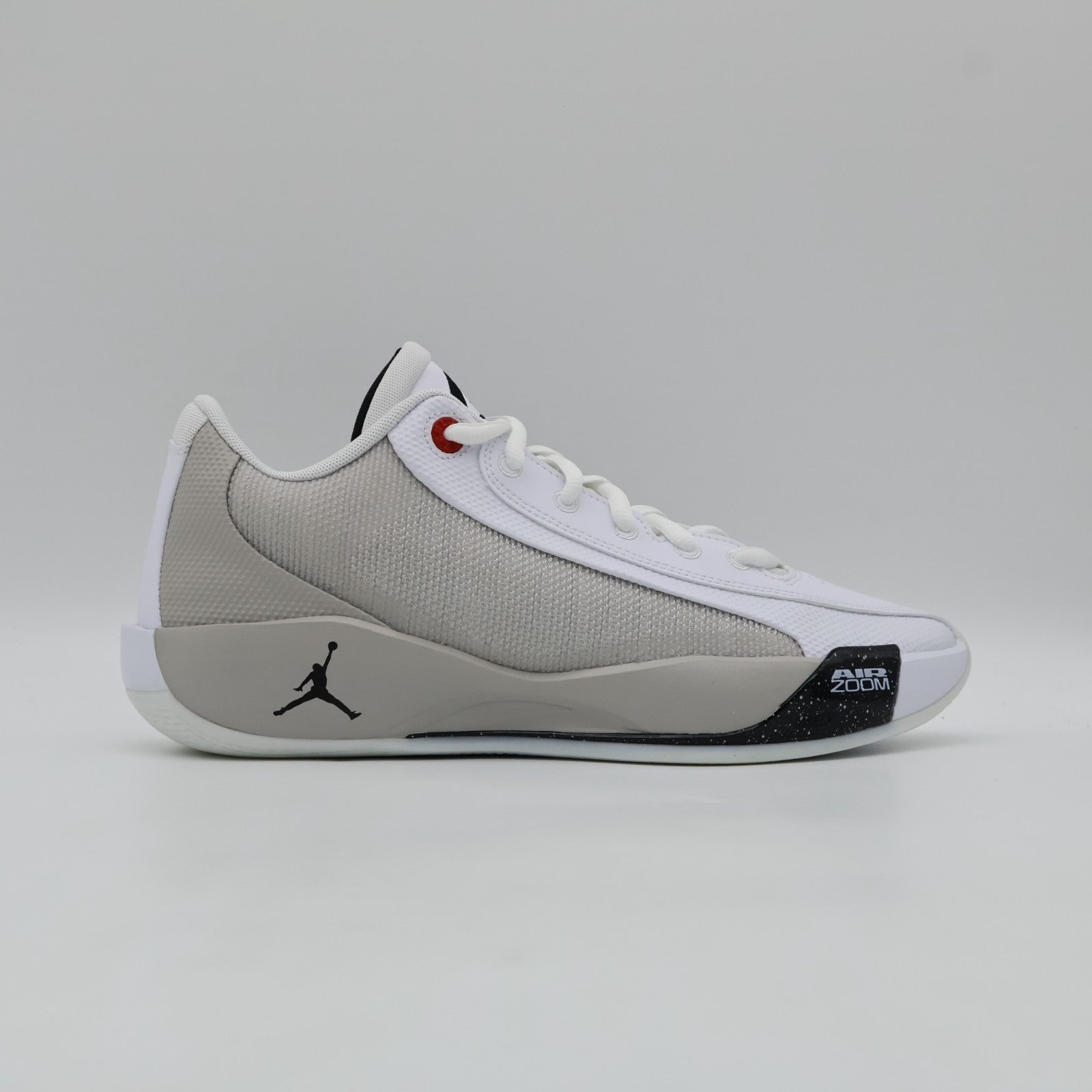 HF0819-103 Nike Jordan Luka 77 White Tech Gray Flame Red Black (Men's)