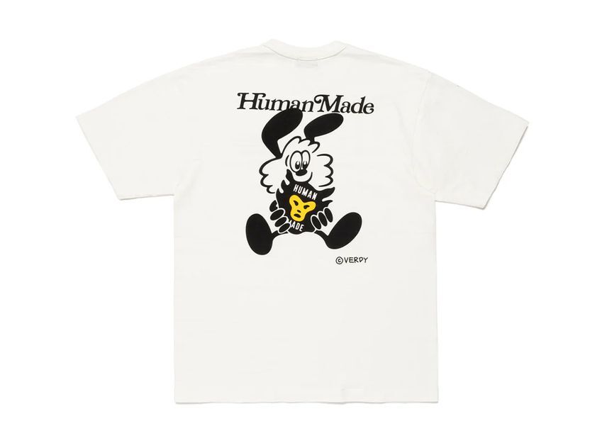 HUMAN MADE x VERDY T-Shirt White