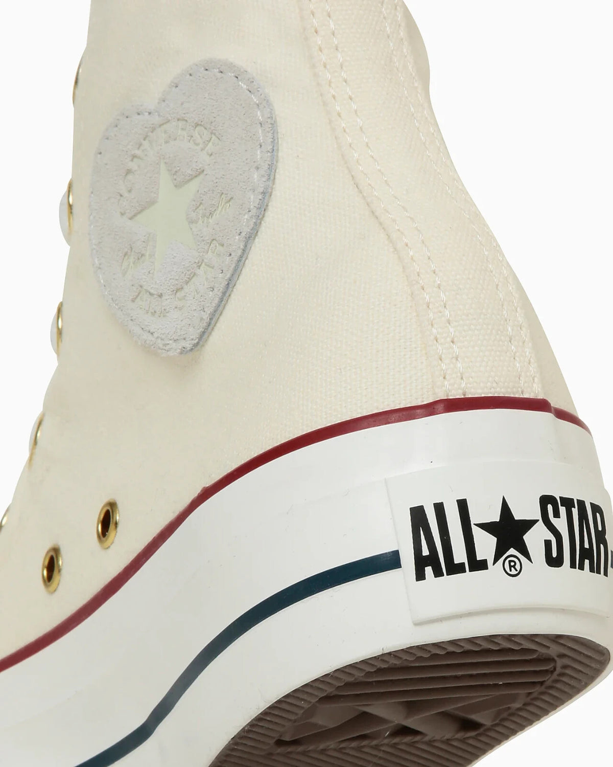 31315780 Converse All Star PLTS Heartpoint Hi Pale Ivory (Women's)