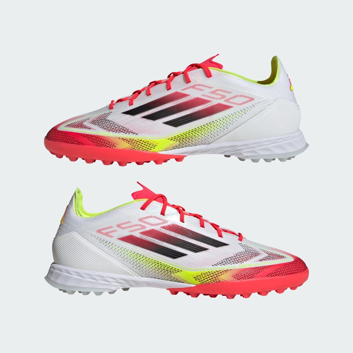 IE1220 adidas F50 Pro TF Cloud White Core Black Solar Yellow (Men's)