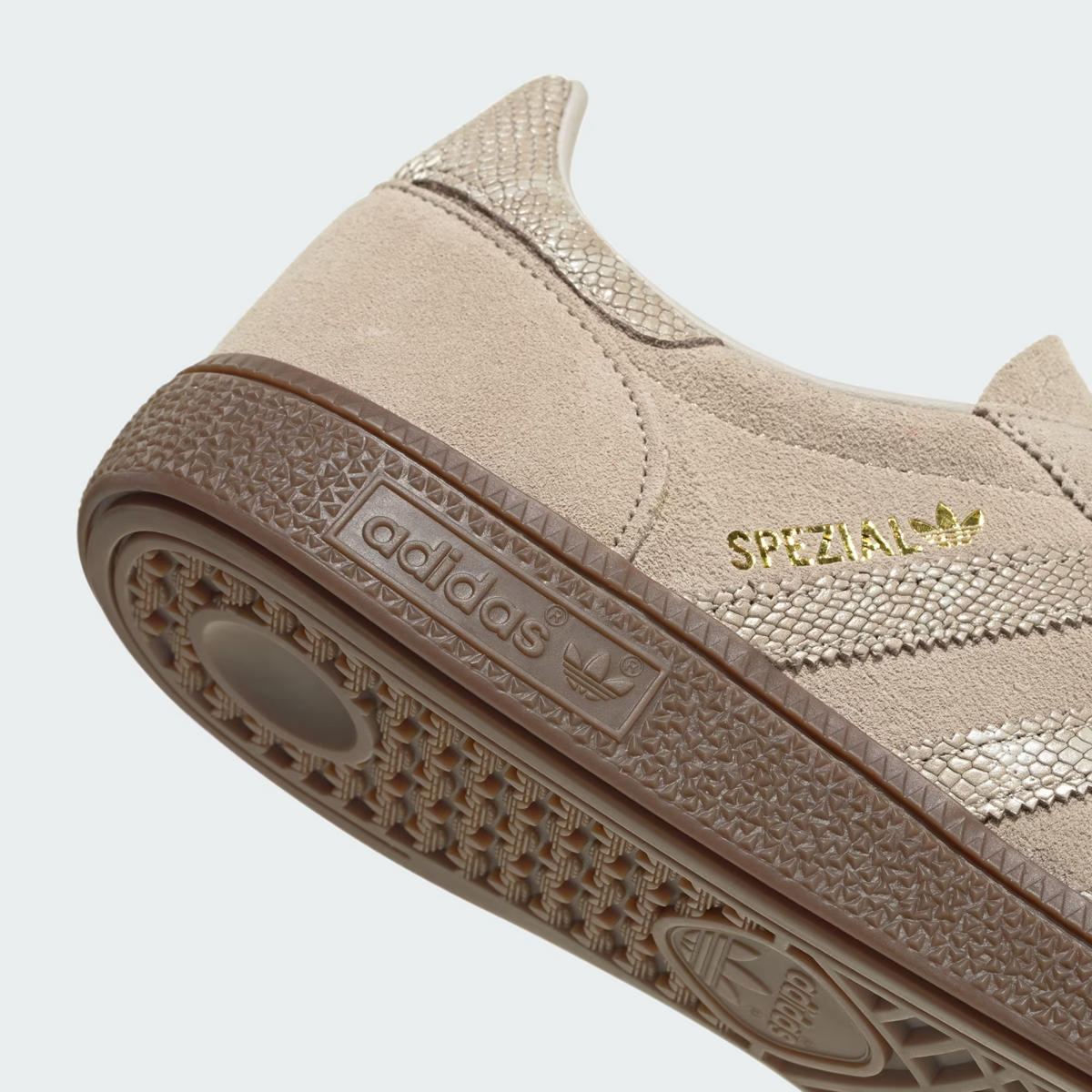 KJ2401 Adidas Handball Spezial "Khaki Three/Beige" (Men's)