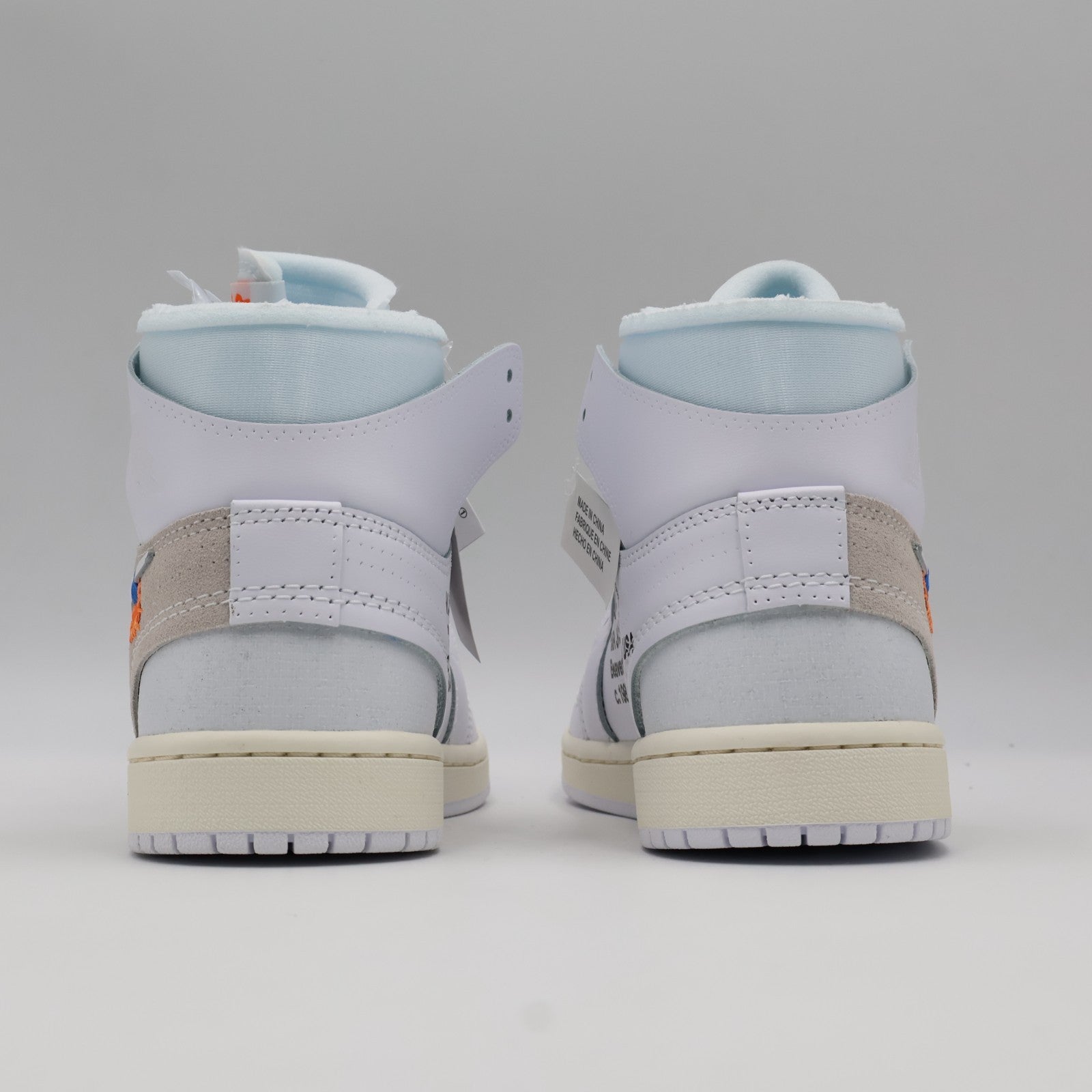 AA3834-100 Virgil Abloh Archive (V.A.A.) Nike Air Jordan 1 Retro High OG (Men's)