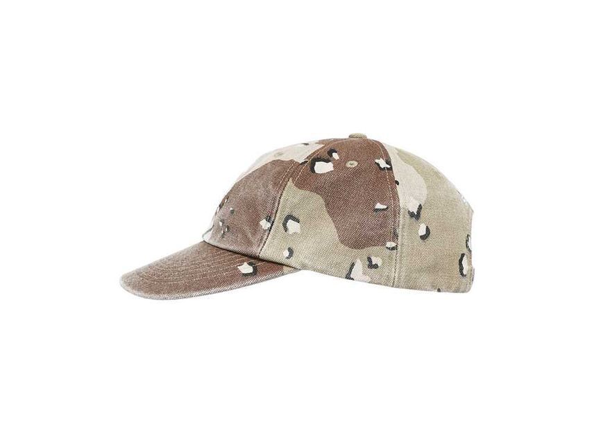 Supreme Pigment S Logo 6-Panel Chocolate Chip Camo