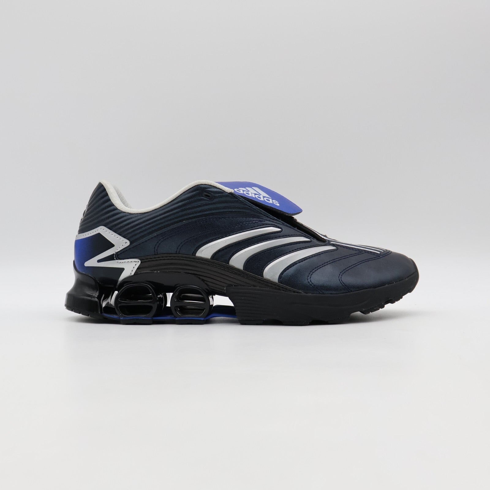JQ2579 atmos Ã adidas Predator Megaride Silver Metallic Core Black (Men's)