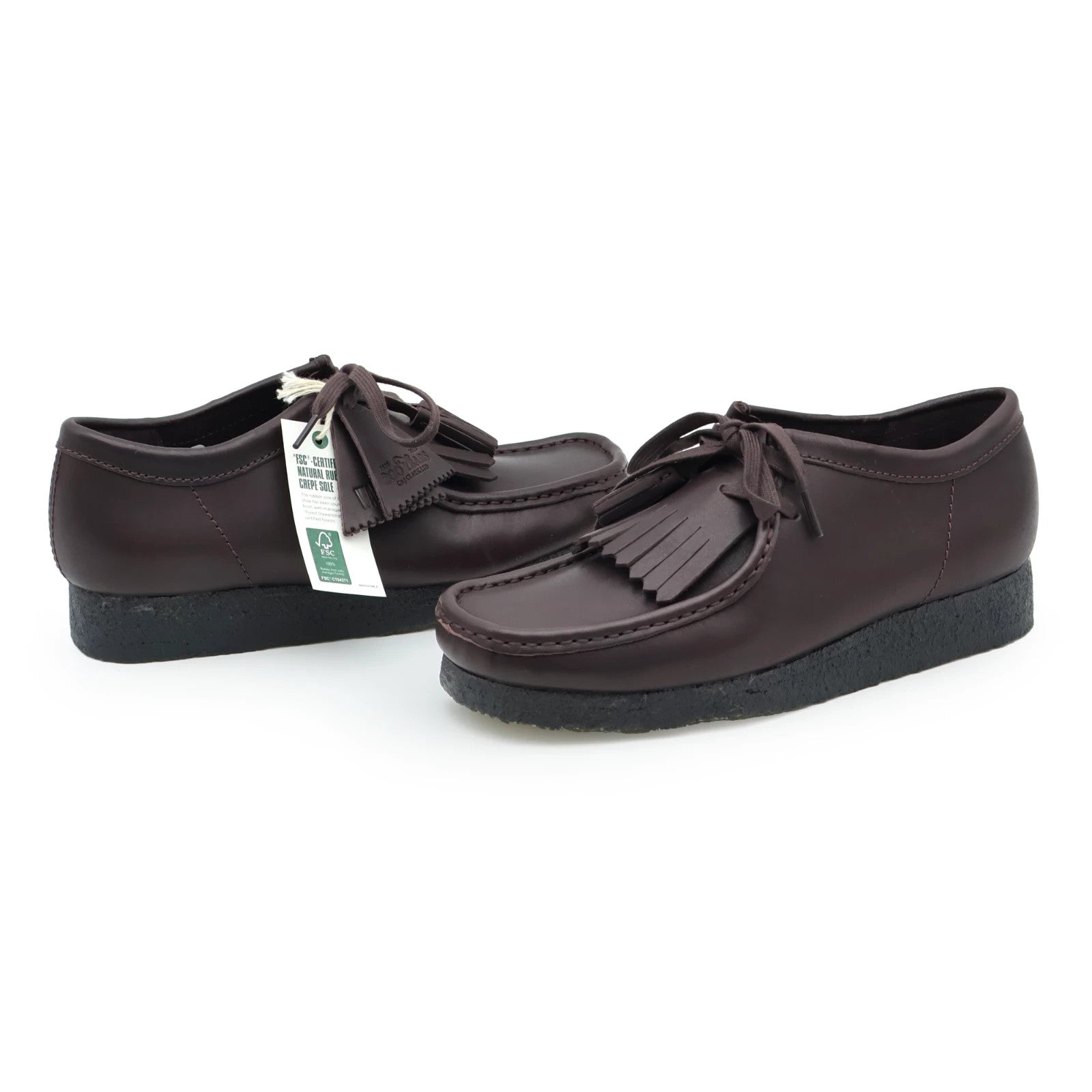 26182787 Clarks Wallabee Purple Grape Leather ( Men's )