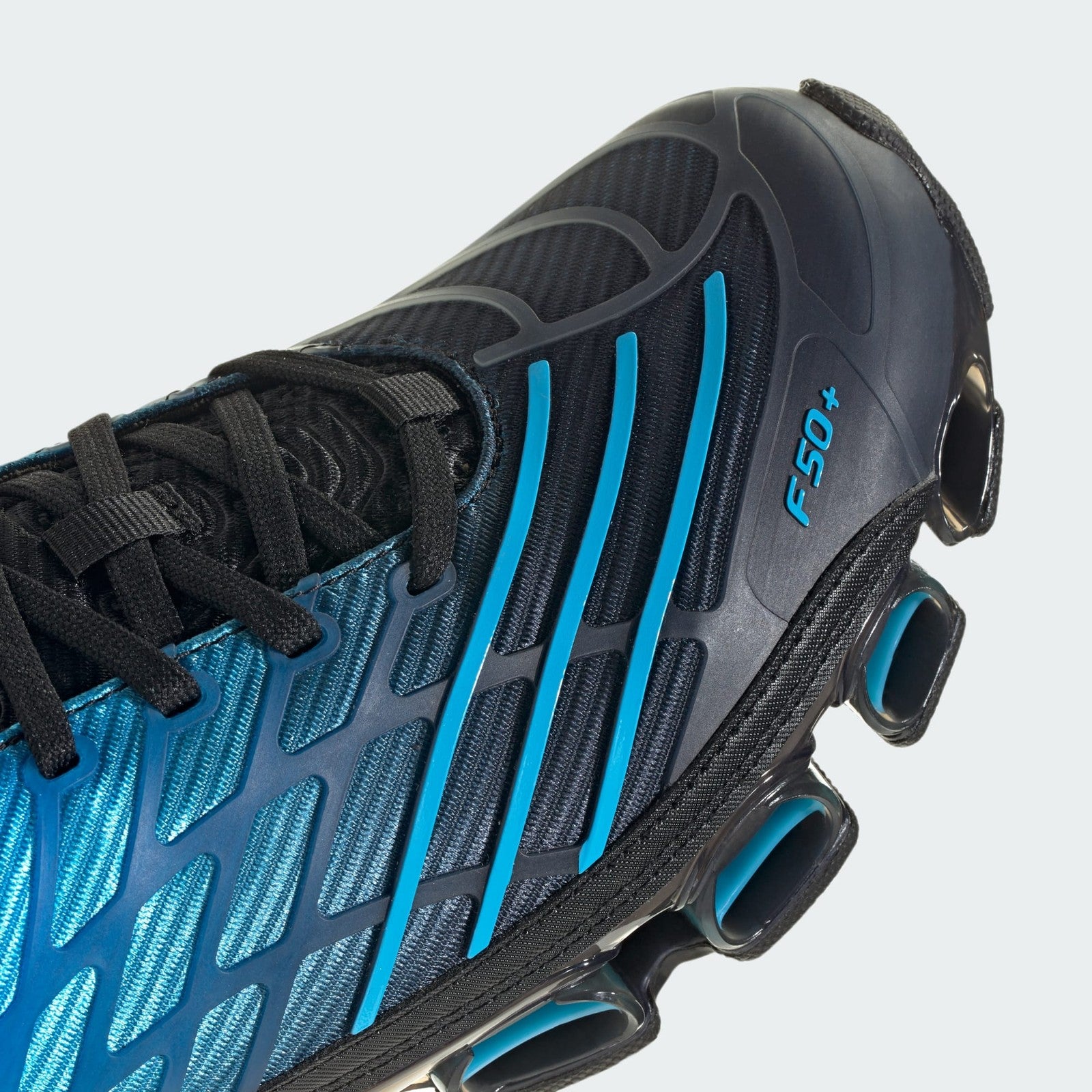 KJ4419 adidas Megaride F50 Core BlackLucid Aquamarine (Men's)