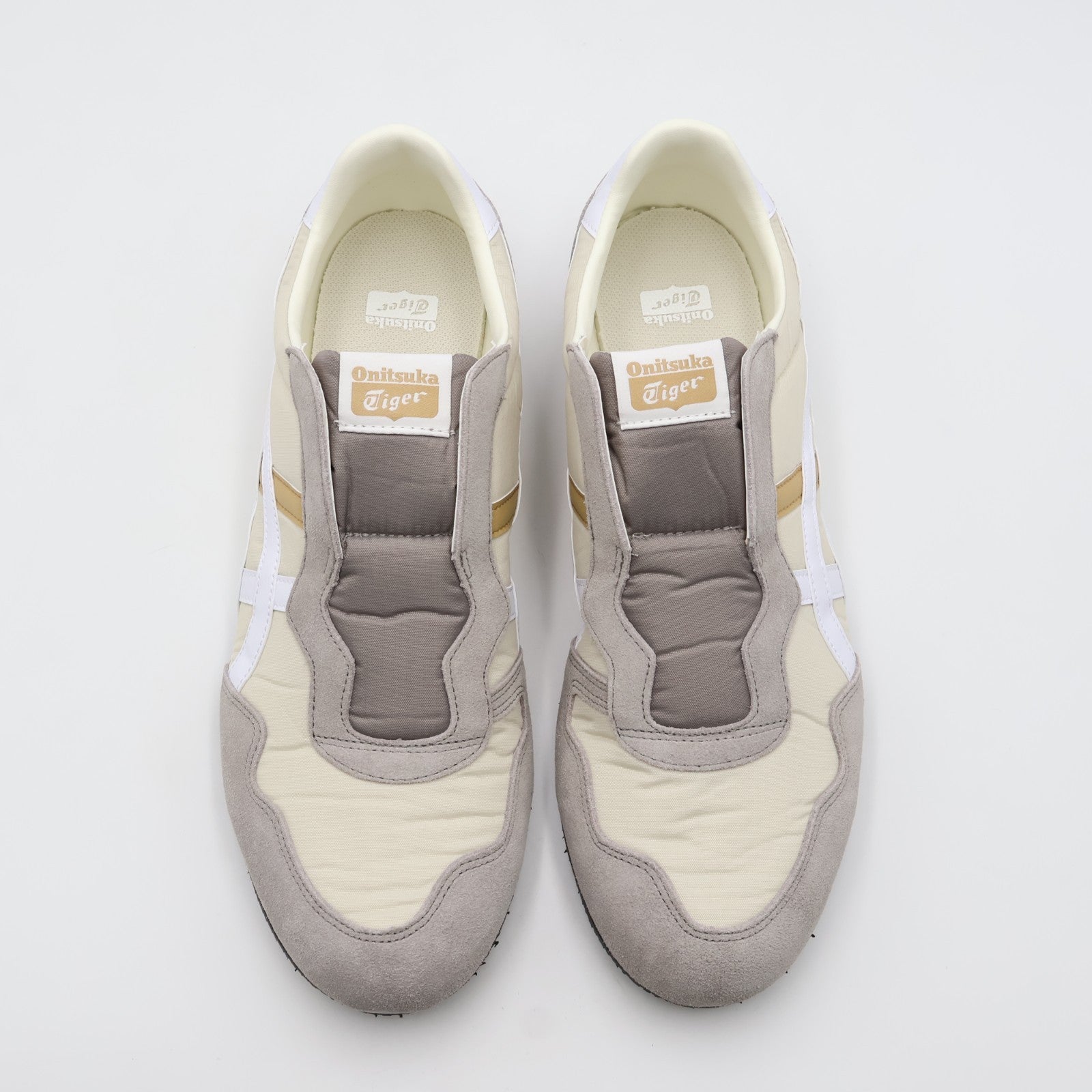1183C615-200 Onitsuka Tiger Serrano Slip-On Birch/White (Men's)