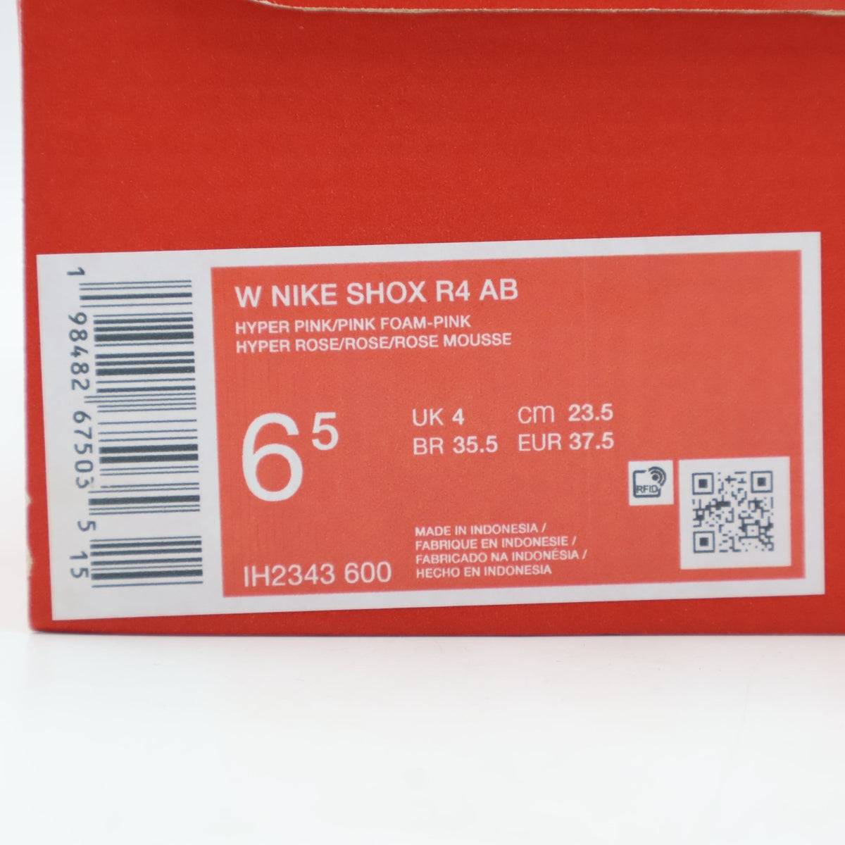 IH2343-600 Nike Shox R4 Hyper Pink Atomic Pink (Women's)