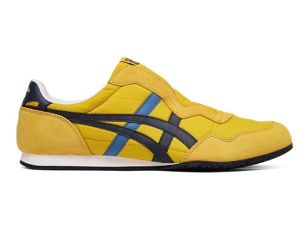 1183C615-750 Onitsuka Tiger Serrano Slip-On Sunflower Yellow/Indigo Navy (Men's)