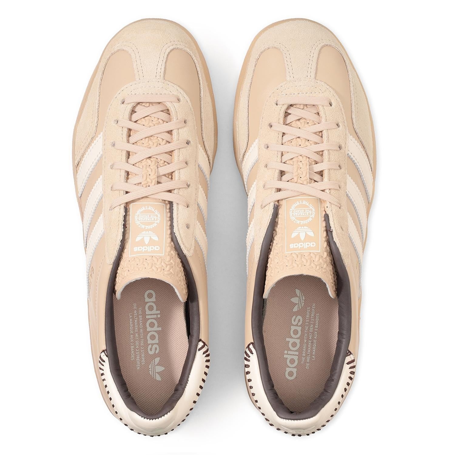 JQ1751 adidas Originals Gazelle Indoor Magic Beige Wonder White Gum Four (Men's)