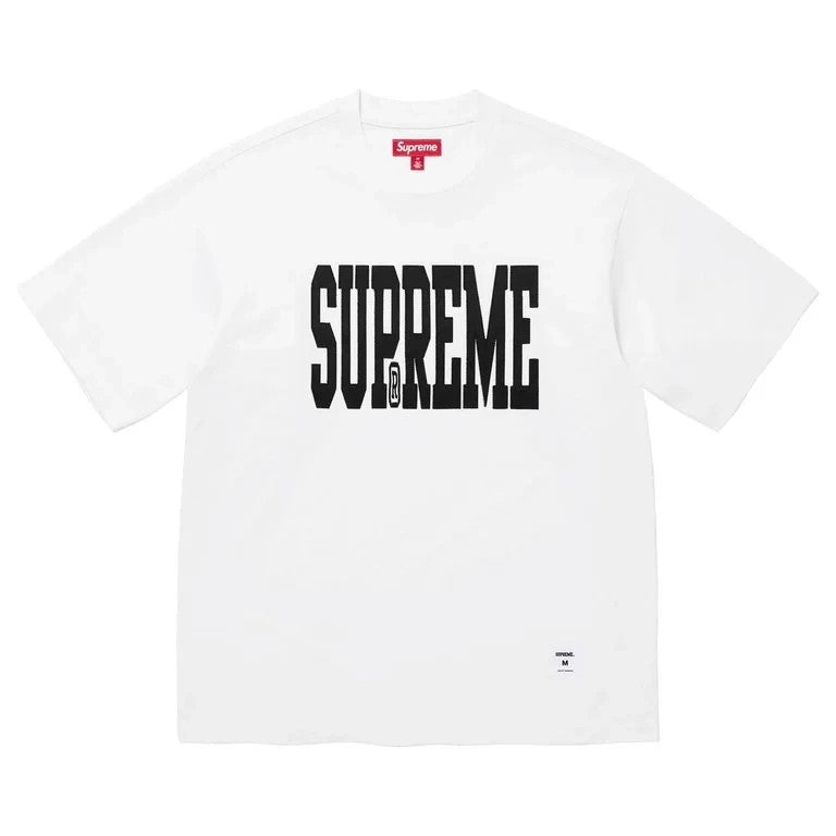 Supreme Stretch AppliquÃ© S/S Top White
