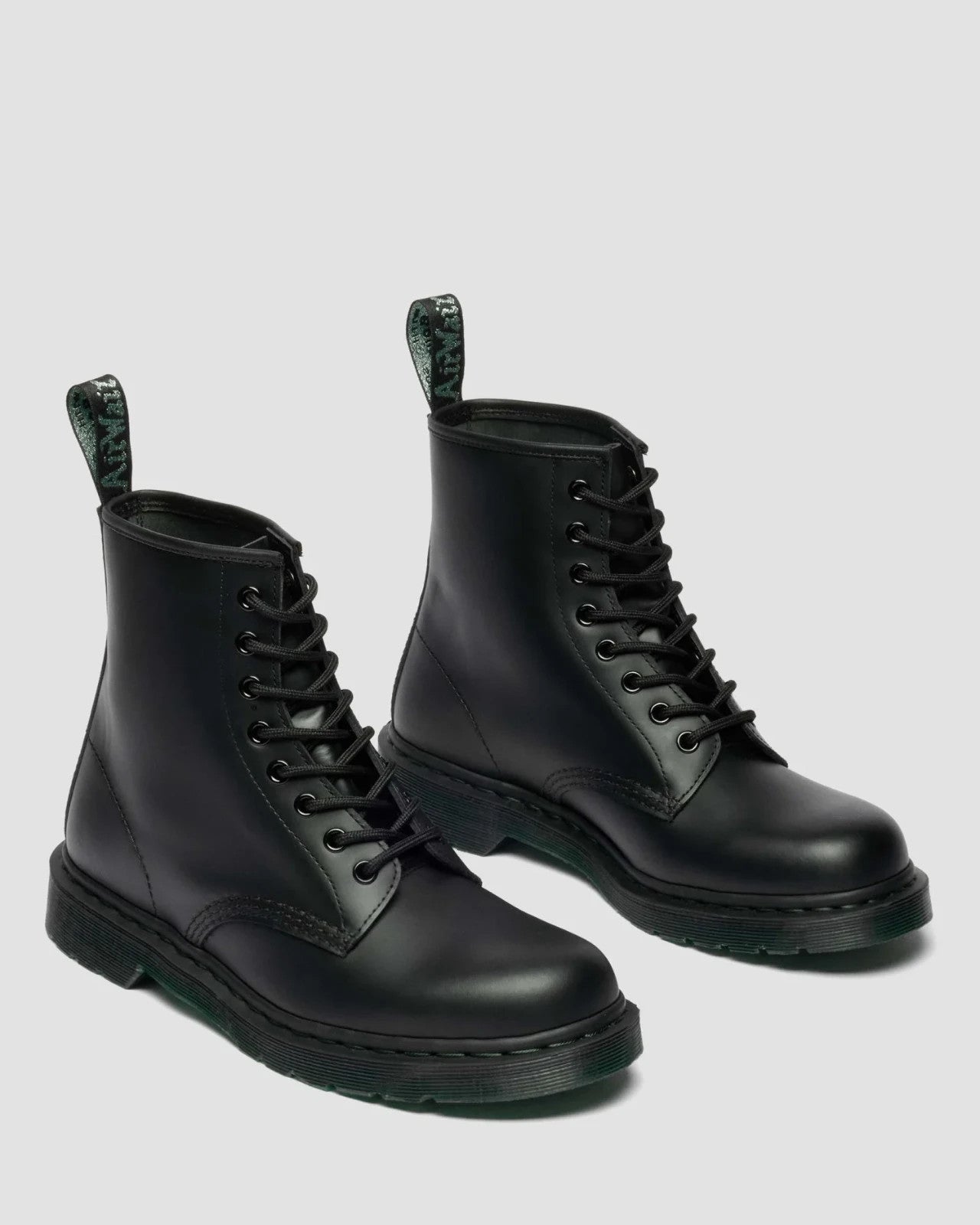 43424001 Dr.Martens 1460 Green Sole 2 8-Eye Boots Black (Japan Exclusive) (Men's