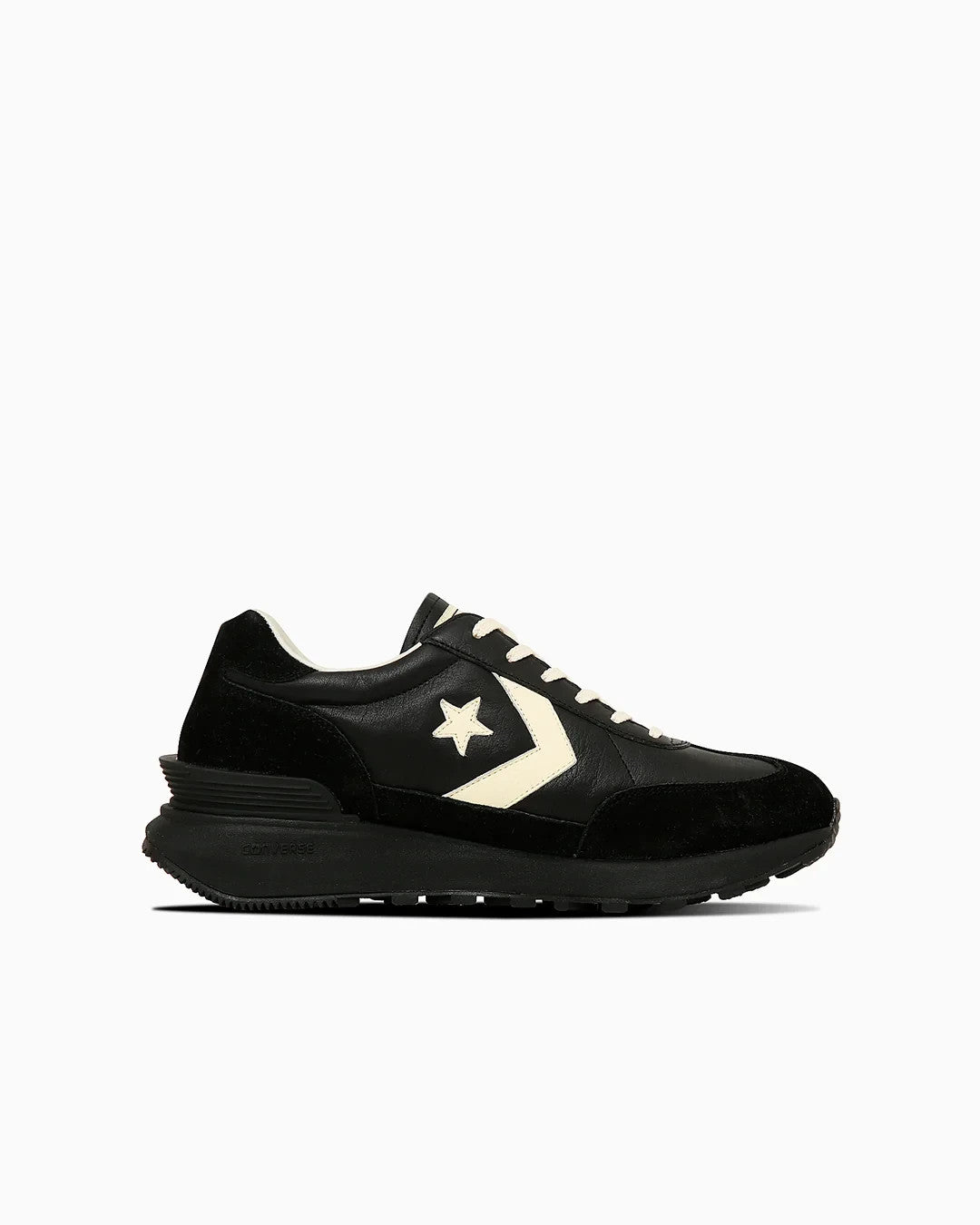 33702030 Converse Starfiresc J Leather Black (Men's)