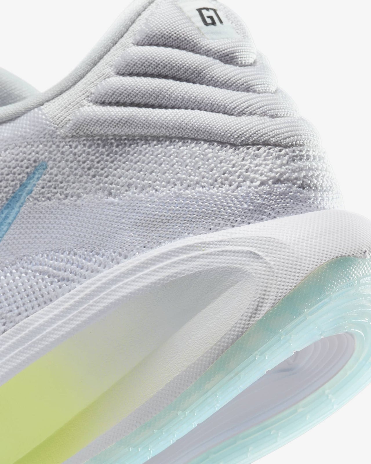 FV5952-004 Nike GT Hustle 3 Pure Platinum White Light Lemon Twist Glacier (Men's