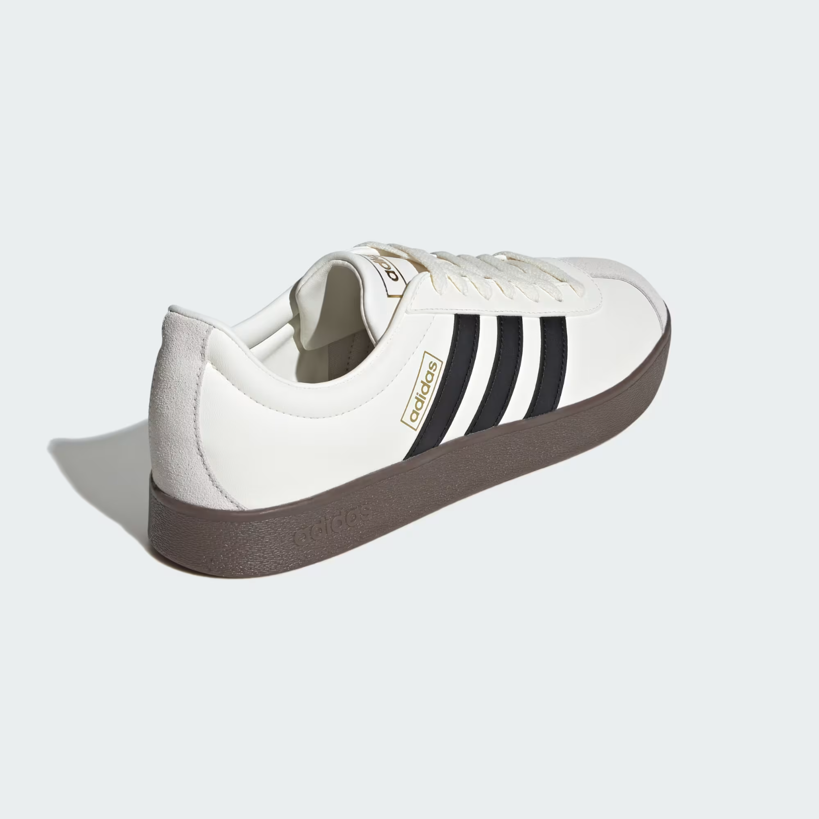 JI0497 adidas VL Court Classic Cream White Core Black Gum (Men's)