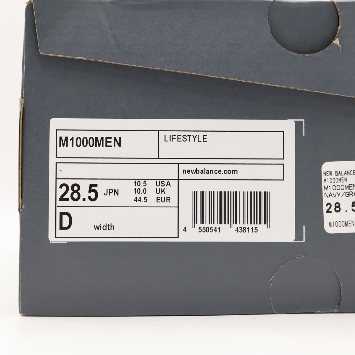 M1000MEN New Balance 1000 Navy Gray (Men's)