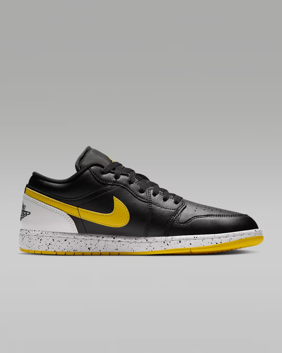 IX3529-010 Nike Air Jordan 1 Low SE "Black/Tour Yellow" (Men's)